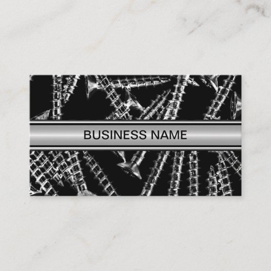 ハードウェアおよび建築の名刺 名刺 (正面)