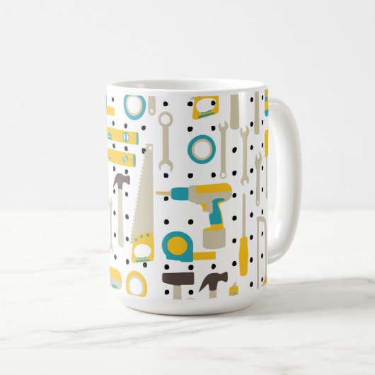 ハードウェアと建築ツールコーヒーマグ コーヒーマグカップ (正面右)