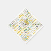 ハードウェアと建築ツール紙ナプキン スタンダードカクテルナプキン (角)