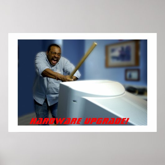 ハードウェアのアップグレード ポスター (正面)
