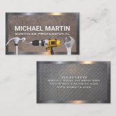 ハードウェアのハンドツール | オールドメタル名刺 名刺 (正面/裏面)