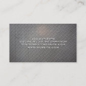 ハードウェアのハンドツール |スチールパターン（の模様が）ある 名刺 (裏面)