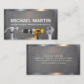 ハードウェアのハンドツール | スチールメパターン(の模様が)あるタル 名刺 (正面/裏面)