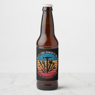 ハードウェアを巡るロマンチックで長い散歩が好き ビールラベル