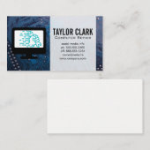 ハードウェアエレクトロニクス | 手を握り締める 名刺 (正面/裏面)