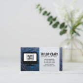 ハードウェアエレクトロニクス | QRコード 名刺 (スタンド正面)