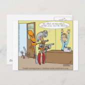 ハードウェアストア解放おもしろいギフトTeeカード ポストカード (正面/裏面)