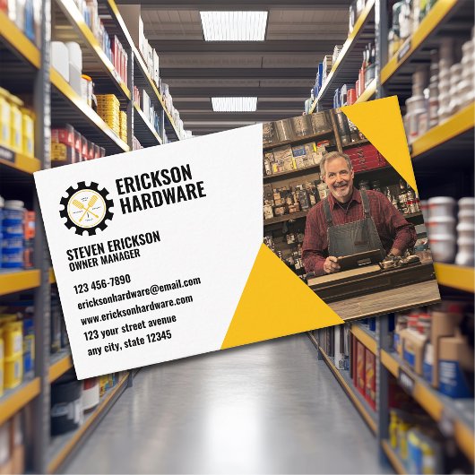 ハードウェアストア 名刺