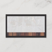 ハードウェアツールアイコン | 建築材料 名刺 (裏面)