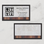 ハードウェアツールアイコン | 建築材料 名刺 (正面/裏面)