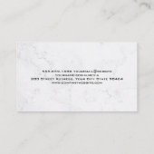 ハードウェアツールセット |木製大理石 予約カード (裏面)