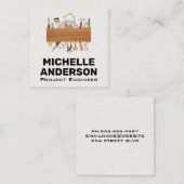 ハードウェアツール スクエア名刺 (正面/裏面)