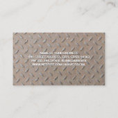 ハードウェアツール |スチールグリップパターン 名刺 (裏面)