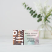 ハードウェアツール | ホームレノベーション | 修理工 名刺 (スタンド正面)