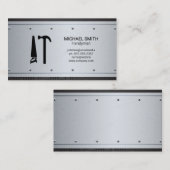 ハードウェアツール | マニキュア・メタル・リベット 名刺 (正面/裏面)