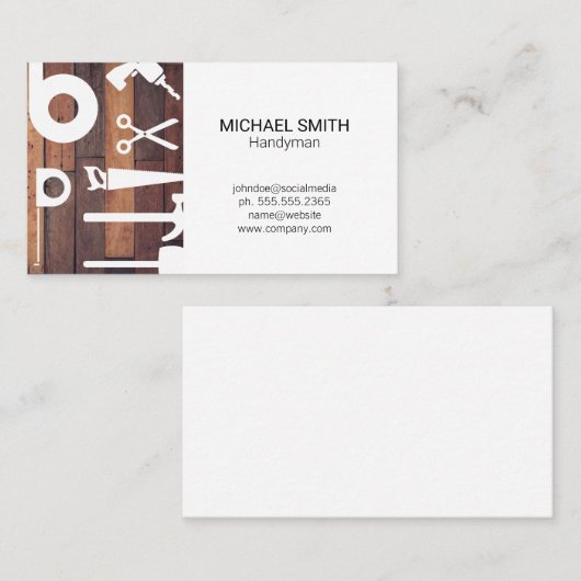 ハードウェアツール | 便利屋 | プロパティマネージャ 名刺 (正面/裏面)