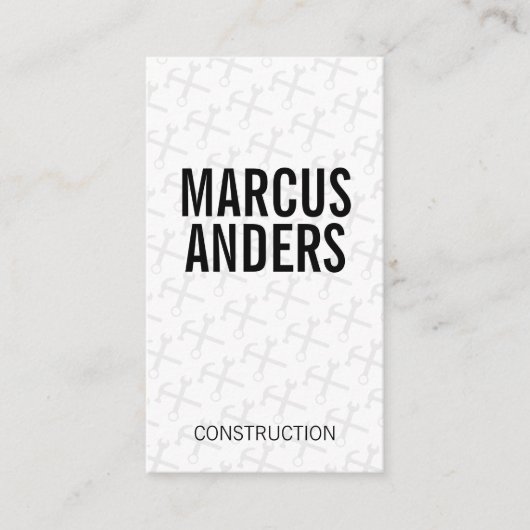 ハードウェアツール 名刺 (正面)