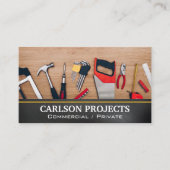 ハードウェアツール | 大工建築 名刺 (正面)