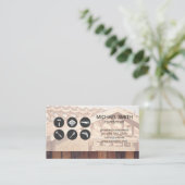 ハードウェアツール | 建築ビルドサイト 名刺 (スタンド正面)