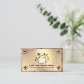 ハードウェアツール |建築 |ねじ木金属 名刺 (スタンド正面)