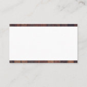 ハードウェアツール | 木製板工建設業者 名刺 (裏面)