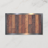 ハードウェアツール | 木製板 名刺 (裏面)