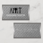 ハードウェアツール |金属めっき 名刺 (正面/裏面)