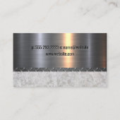 ハードウェアツール | 金属鋼コンクリート 名刺 (裏面)