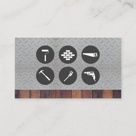 ハードウェアツール | 鉄鋼と木材 名刺