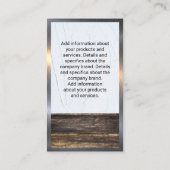 ハードウェアツール | Wood Metal名刺 名刺 (裏面)