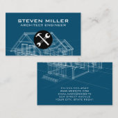 ハードウェア | ブループリント回路図 | 建築家 名刺 (正面/裏面)
