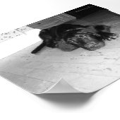 ハードウッドに投げ捨てる ポスター (角)