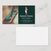 ハードウッドの床を刈るメイド 名刺 (正面/裏面)