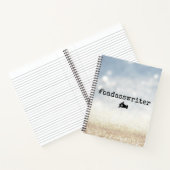 ハードカバーのバッドライターノート – スパークル ノートブック (内部)