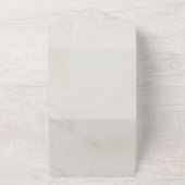 ハードカバー本の依頼 赤ちゃんのお披露目パーティー オールインワン招待状 (外側)