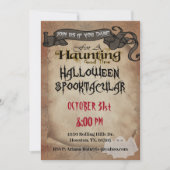 ハードグッドタイムアダルトハローウィンパーティ 招待状 (正面)