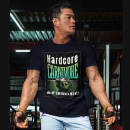 ハードコアのカーニヴォーレ世界カーニヴォーレ月ワニ Tシャツ