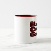 ハードコアのゲーマー ツートーンマグカップ (中央)