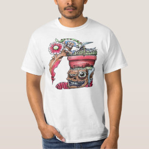 ハードコアのポットの頭部 Tシャツ