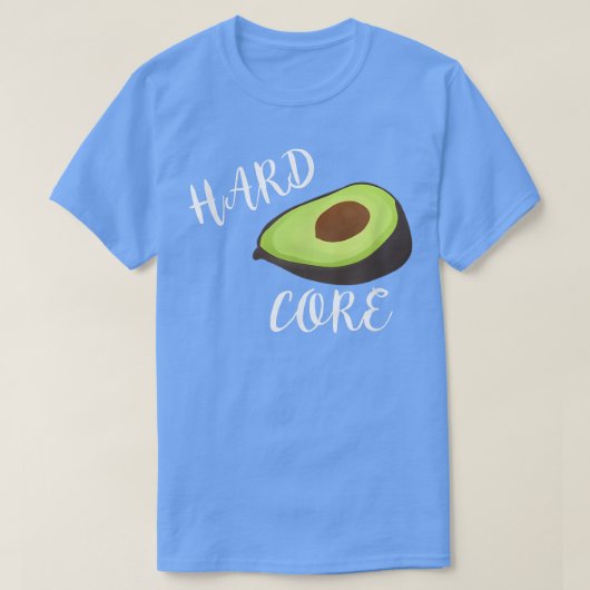 ハードコアアボカおもしろいドT Tシャツ (デザイン正面)