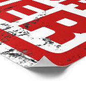 ハードコアゲーマー通知看板 ポスター (角)