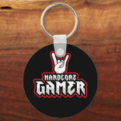 ハードコアゲーマー キーホルダー (正面)