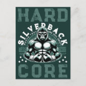 ハードコアシルバーバックゴリラ ポストカード (正面)