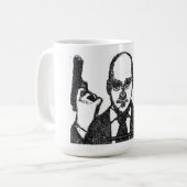 ハードコアハイジャッカープロモーションデザイン コーヒーマグカップ (正面左)