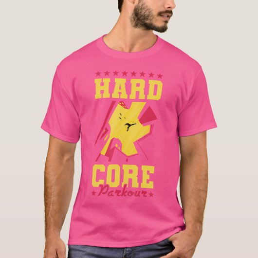 ハードコアパルクール Tシャツ (正面)