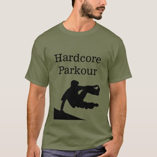 ハードコアパルクール Tシャツ (正面)