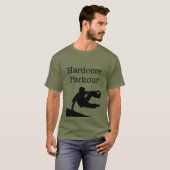 ハードコアパルクール Tシャツ (正面フル)
