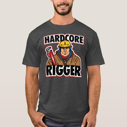 ハードコアリガー Tシャツ (正面)