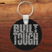 ハードコア強い筋肉Man_bl rnd キーホルダー (正面)