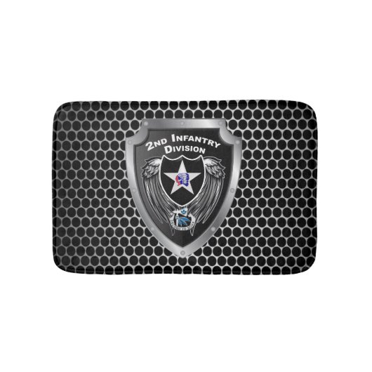 : ハードコア第2歩兵部門「インディアンヘッド部門」 バスマット (正面)